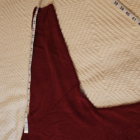 City Chic 16w, Lightweight wool + acrylic Plum Sweater. Great cond. - Picture 6 of 8